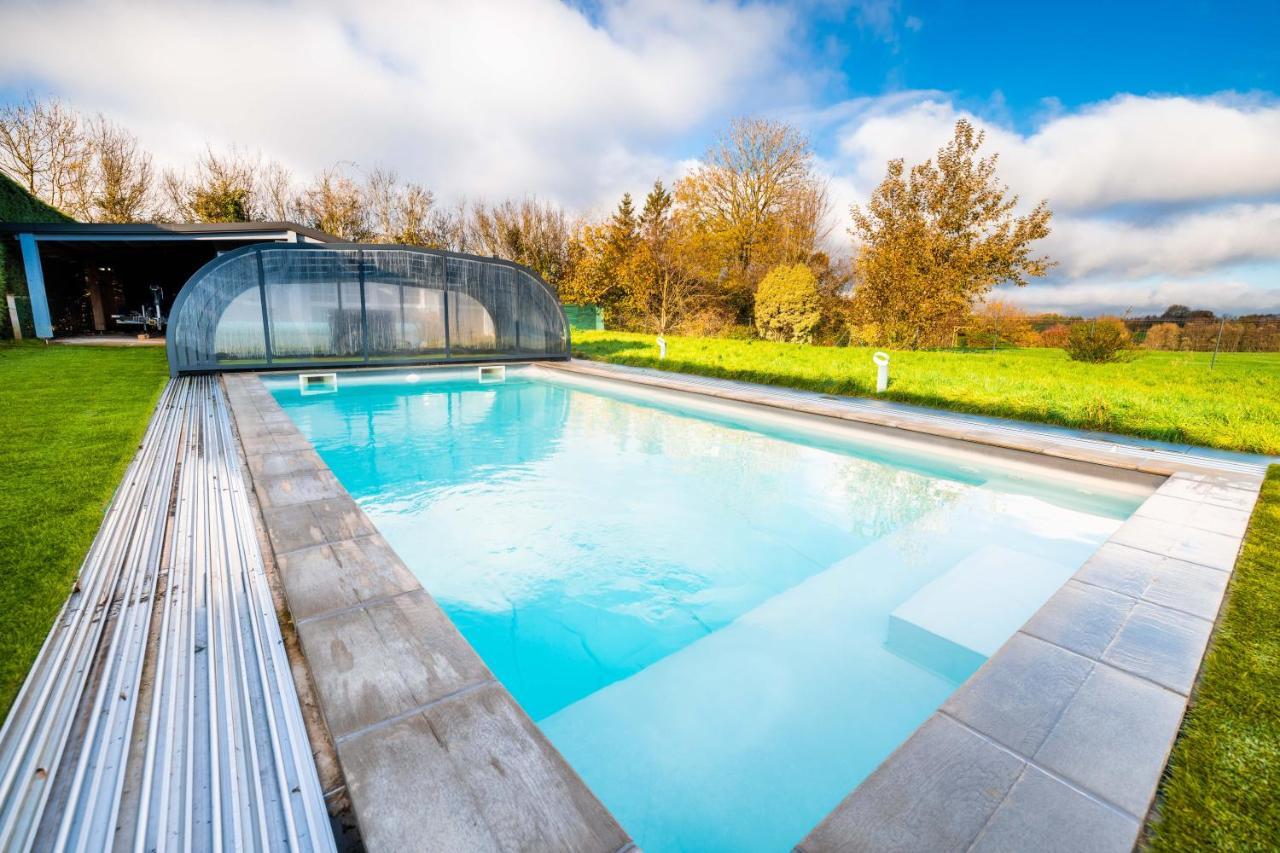 Grande Maison Avec Piscine Et Jacuzzi A La Campagne Desvres Exteriör bild